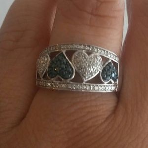 Diamond Heart Ring